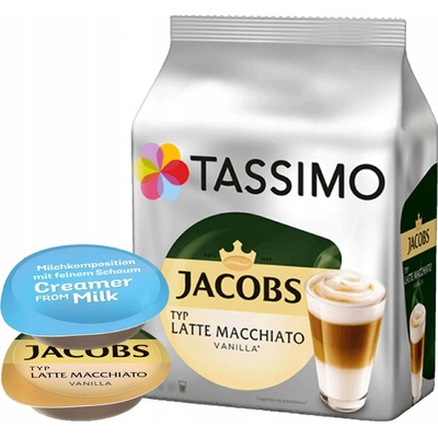 Tassimo Latte Macchiato Vanilla 16 ks