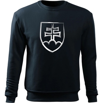 Dragowa Detská mikina Slovenský znak tmavomodrá