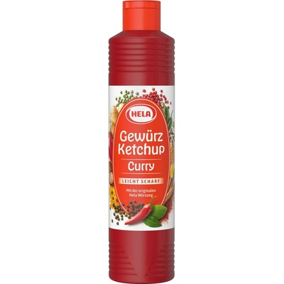 Hela Curry kořeněný kečup mírně pálivý 800 g