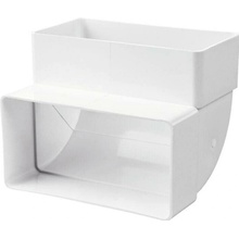 VENTS 90° vertikální 5252 55 x 110 mm PVC