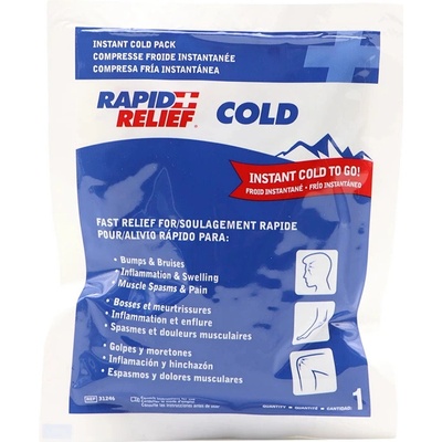 RAPID RELIEF Jednorazové instantné chladivé vrecko 10 x 15 cm