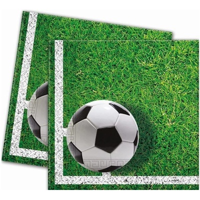 GoDan papírové ubrousky Fotbal 20ks 33x33cm