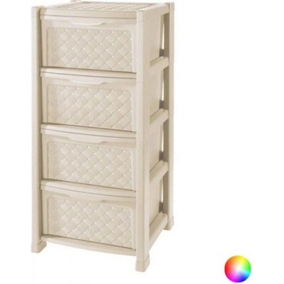 TONTARELLI UH 4-poschodová 38.5X39XH82.5CM hnedá "Arianna"