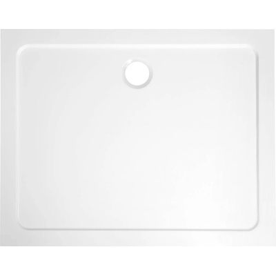 Aqualine TECMI sprchová vanička z litého mramoru, 120x80x3 cm PQ12080