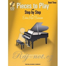 Pieces to Play 3 by Edna Mae Burnam + CD / jednoduché skladby pro klavír