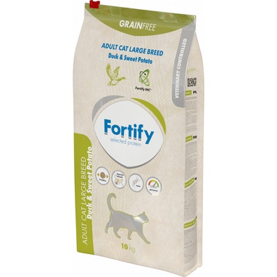 Fortify Adult Cat Large Breed Duck & Sweet Potato 10 kg