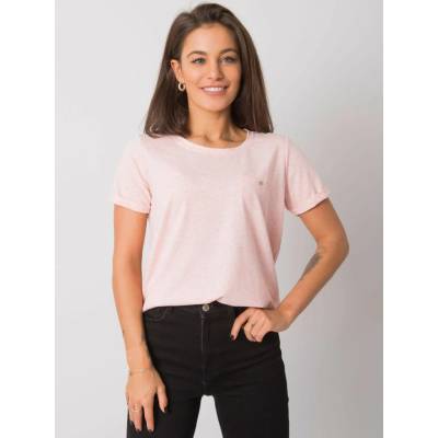T shirt RV TS 4838.72P light pink ružová