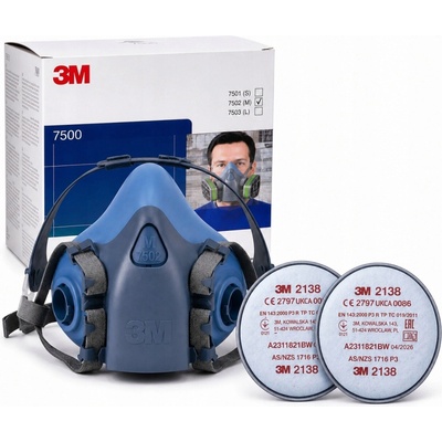 3M maska 7502 polomaska – Zbozi.Blesk.cz
