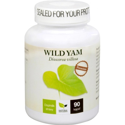 Natural Medicaments Wild Yam Premium 90 kapslí