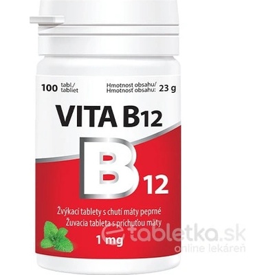 Vita B12 1 mg mäta 100 tabliet