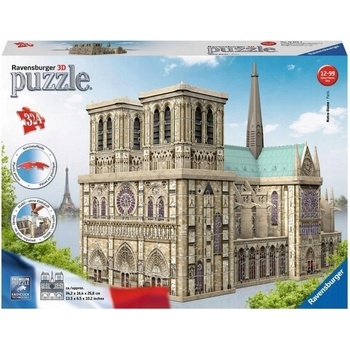 Ravensburger 3D puzzle Notre Dame 324 ks