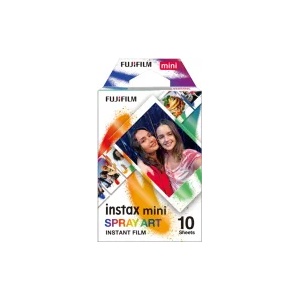 Fujifilm Цветен филм FUJI INSTAX MINI SPRAY ART Film (1x10)