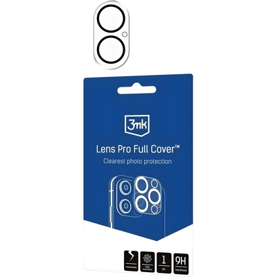 3mk Protection Защитно стъкло за камера 3mk Lens Pro Full Cover за Apple iPhone 17 - Прозрачен KP38199