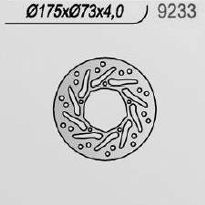 NG Brzdový kotúč NG 9233