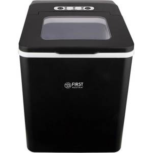 First Austria Машината за лед FIRST Austria FA-5104-1, Мощност 150 W, Капацитет 12 кг / 24 ч, Резервоар 1.8 л, 2 размера малки (32 x Ø21 мм) и големи (32 x Ø24 мм), Черен (EL-005104-1) Ледогенератор