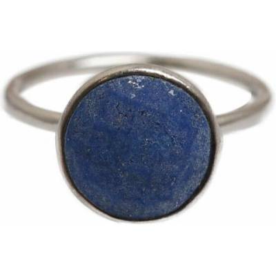 Nefertitis Lapis Lazuli prsten stříbro R82822