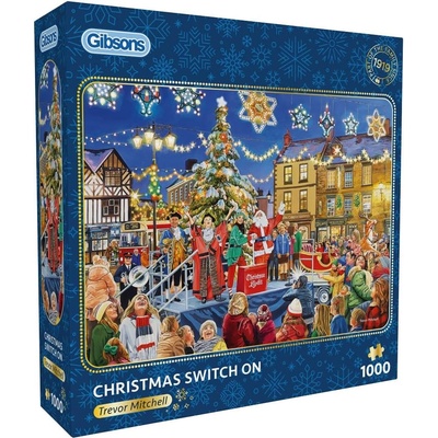 Gibsons Пъзел Gibsons от 1000 части - Коледно запалване на светлините (G6452)