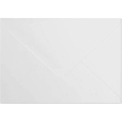 Ozdobné obálky Smooth - B6, 150 g/m2, bílé, 10 ks