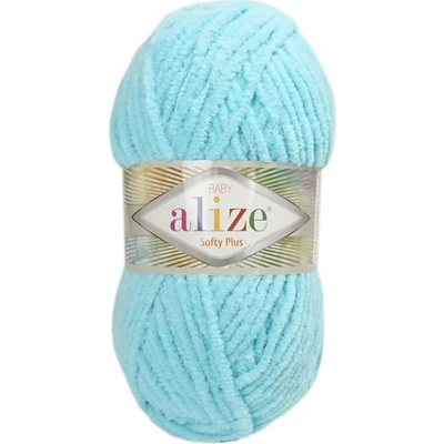Alize Softy Plus 263 azúrovo modrá