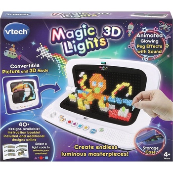 Image 1 of VTech Интерактивен таблет Vtech - Магически светлини 3D (на английски език) (V535403)