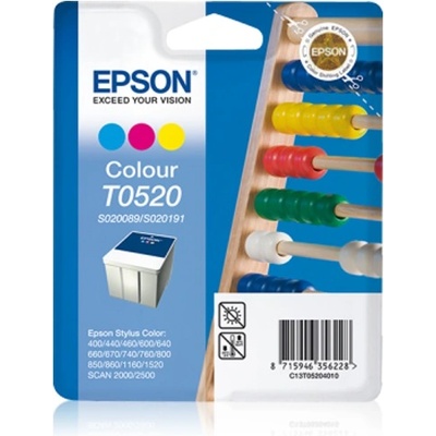 Epson ГЛАВА ЗА EPSON STYLUS COLOR 400/440/460/500/600/640/660/670/740/760/800/850/1160/1520 - S020191/S020089 - Color - OUTLET - PN C13T05204010 (C13T05204010)