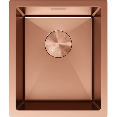 Mexen Trixo стоманена мивка 1-камерна 370 x 440 мм, мед - 6412371000-65 (6412371000-65)