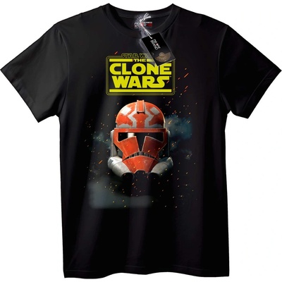 NOONEBRAND Тениска Star Wars Клонираните Войни - 2XL, Black