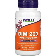 NOW Foods DIM 200 Diindolylmethane 90 rostlinných kapslí
