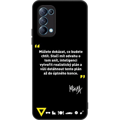 Pouzdro Picasee ULTIMATE CASE OPPO Reno 5 5G Kazma MŮŽETE DOKÁZAT, CO BUDETE CHTÍT