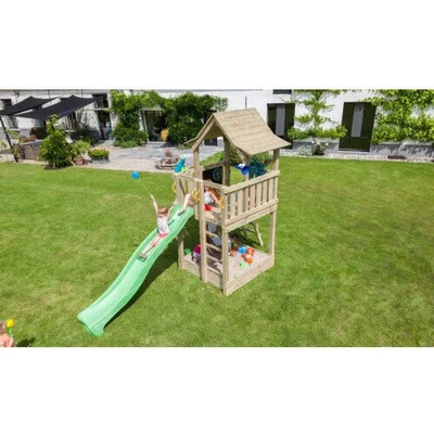 Kbt - Белгия Детско дървено съоръжение за игра модел PAGODA, Blue Rabbit 2.0 KBT