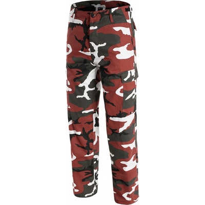 Kalhoty Mil-tec US BDU Ranger red camo