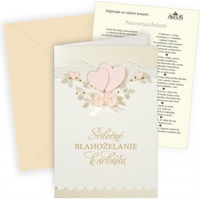 ARGUS Svadobné blahoželanie 33-4022