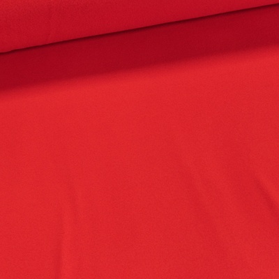 Fleece (flís) jednobarevná uni 037 červená, š.150cm (látka v metráži)