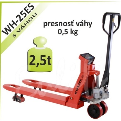 EULIFT s váhou WH-25ES