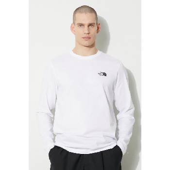 The North Face Блуза с дълги ръкави The North Face M L/S Simple Dome Tee в бяло с изчистен дизайн NF0A87QNFN41 (NF0A87QNFN41)