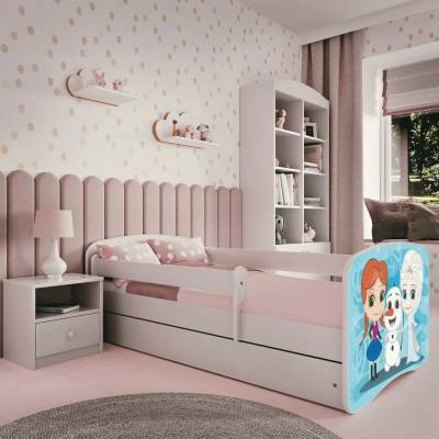 Kocot Kids 30763-0 Frozen 2 + úložný priestor biela