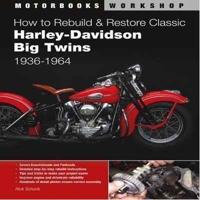 How to Rebuild and Restore Classic Harley-Davidson Big Twins 1936-1964 - Schunk Rick