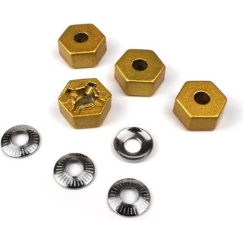 BlackZon Set kovových 12 mm unašečů kol
