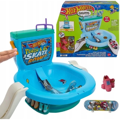 Hot Wheels Skates Splachovací fingerboard skatepark – Zboží Dáma