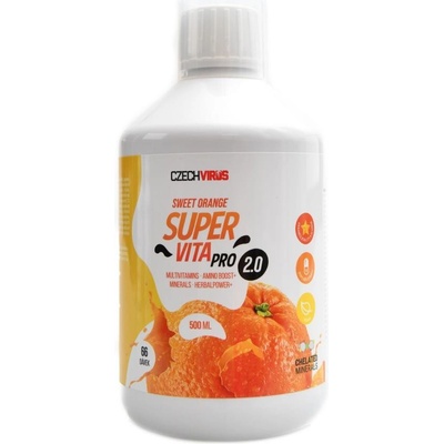 Czech Virus SuperVita PRO V2.0 500 ml pomaranč