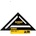 DeWALT Измервателен триъгълник DeWALT DWHT25228-0, 300x300x425 мм (DWHT25228-0)