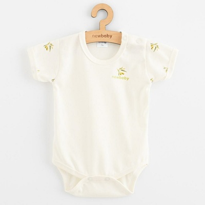 New Baby Olivy dojčenské body s krátkym rukávom