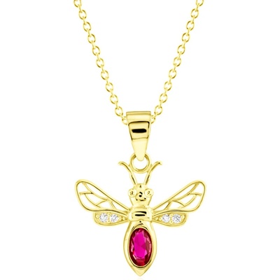 Gemmax Zlatý řetízek se světluškou GLSYRB-41871-36261