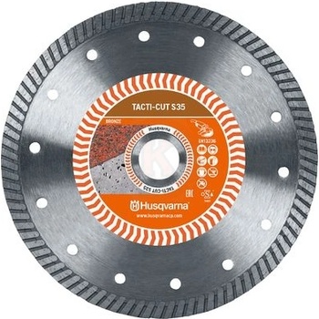 Husqvarna Диск диамантен за сухо рязане на гранит, мрамор и скални материали ф 125х22.23 мм Husqvarna Construction TACTI-CUT S35 (0951395)