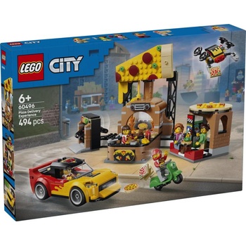 Image 1 of LEGO® City - Pizza Delivery Experience with Vehicles (60496)