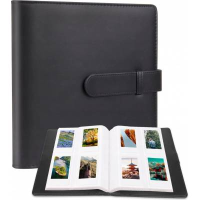 ALBUM NA FOTKY INSTAX MINI FUJIFILM ČERNÝ 256 KAPES MALÝ POLAROID