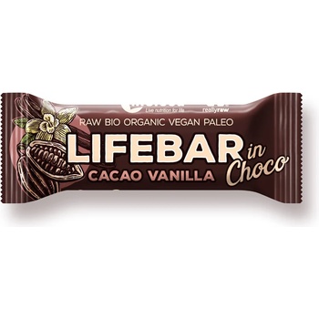 Lifefood Какаови топчета и ванилия raw bio 40 г