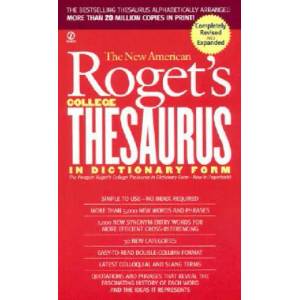 The New American Roget's College Thesaurus | Philip D. Morehead, Philip D. Morehead, Peter Mark Roget (2002)