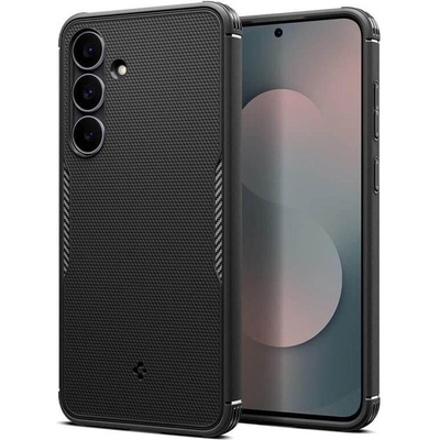 Spigen Magsafe Силиконов Калъф за Samsung S25 FE, Spigen Core Armor Case, Черен (ACS10021)