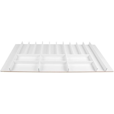 Příborník Elletipi Wood Line do zásuvky 120 cm, bílý, PLC M50120 18